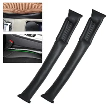DWCX 2pcs Leather Seat Gap Pad Space Filler fit All Truck Cars for BMW Ford Audi Mercedes Hyundai Kia Toyota Honda Nissan Mazda