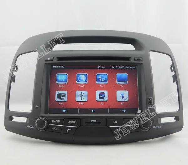 

Car DVD GPS radio Navigation for Hyundai Elantra/ Avante 2007-2010 with Bluetooth Ipod