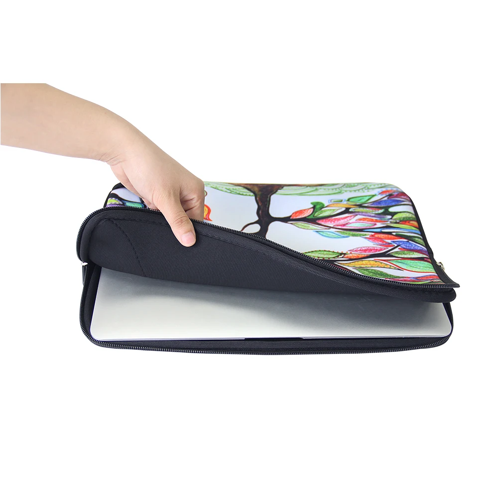 Portable Laptop Bag For Macbook 10 11.6 13.3 14.4 15.4 15.6 17 17.3 inch Netbook Zipper Sleeve Case Tablet Cover computer Bags