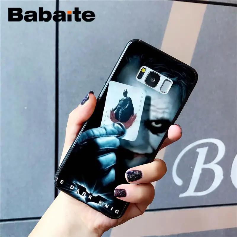 Babaite Marvel Мстители Jorker Dead Pool DIY печать рисунок чехол для телефона для samsung Galaxy S4 S5 S6 S7 S8 S9 S9 plus - Цвет: A8