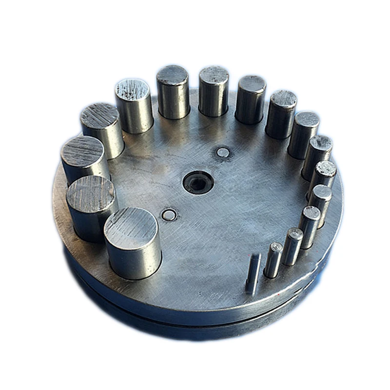 Metal Disc Cutter 17 Hole Circular Punch DIY Jewelry Processing Punch Stamping Tools HJ-B80