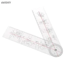 OOTDTY goniomètre Angle règle médicale règle Joint orthopédie outils Instruments en plastique