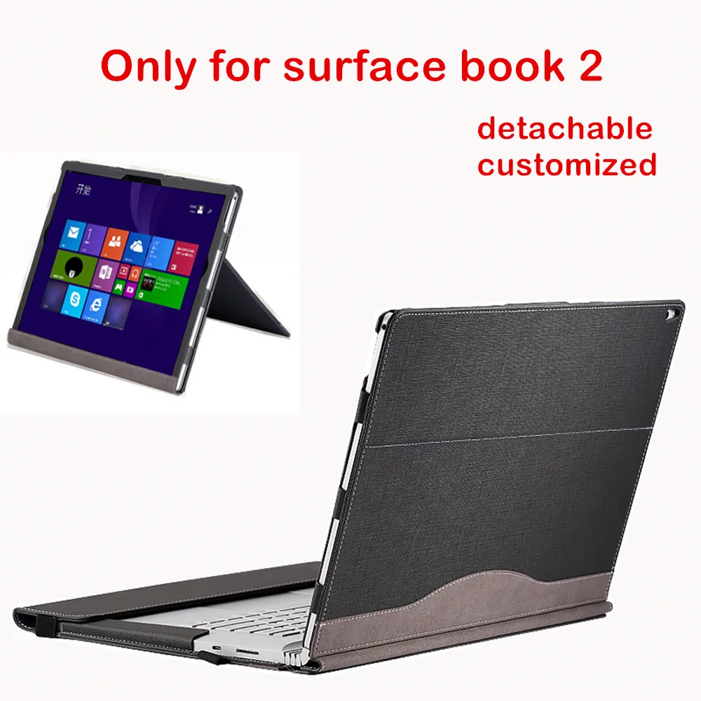 

Detachable Cover For Microsoft Surface Book2 13.5 Book 2 Inch Tablet Laptop Sleeve Stand Case Keyboard Film Screen Film Pen Gift