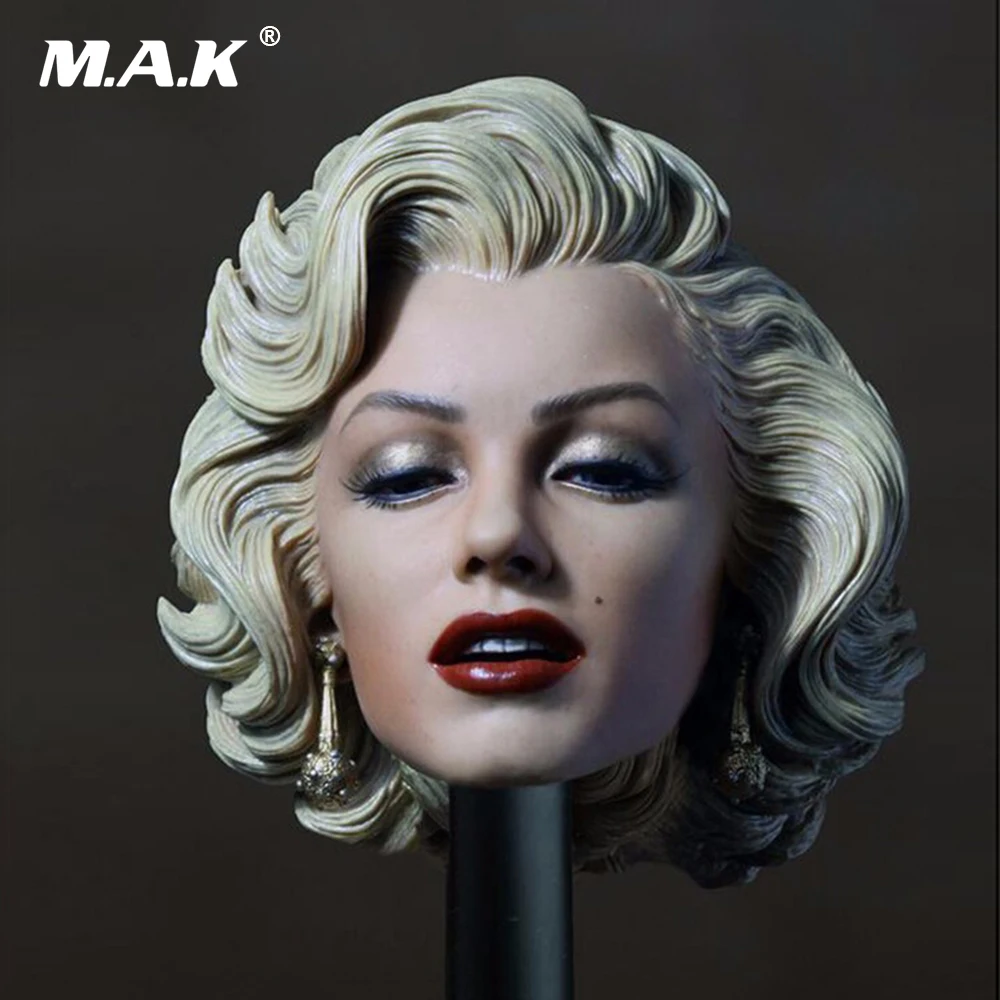 16 Scale Marilyn Monroe Female Head Sculpt For Female New 1/6 Female