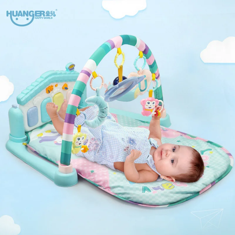 Huanger Baby Multifunction font b Play b font Rug Develop Crawling Children s Piano Music font
