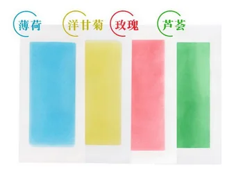 

by DHL 100set 10pcs/set Hair Removal Double Side Cold Wax Strips Paper For Leg Body Facial Hair for man and woman 4 scent tool