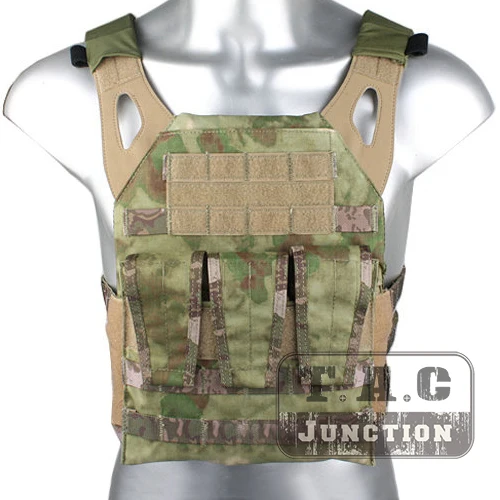

Emerson Tactical Navy Jumpable Plate Carrier NJPC EmersonGear Lightweight Combat Vest with 5.56 .223 Triple Magazine Mag Pouches