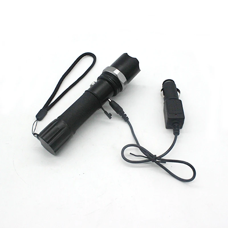 Лазерная указка Cree XM-L Q5 Полицейский светодиодный фонарик Zoomable красная лазерная указка Тактический фонарь высокой мощности для походов и походов