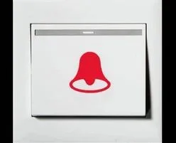 

5pcs Merry Christmas Lovely Small Bell Creative Doorbell Prompt Switch Sticker Vinyl Decal Sticker 2017 fashion design