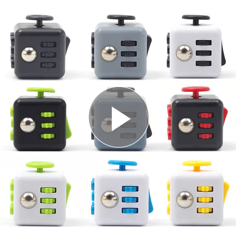 

Decompression Cubes Magic Cube Antistress Trouble Puzzle Boring Stress Relief Toys Child Cubo Magico irritability sieve disorder