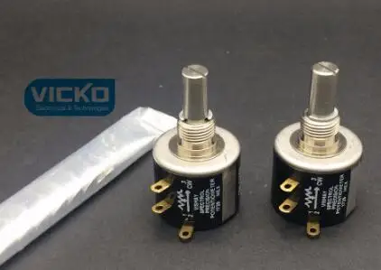 

[VK] ORIGINAL Vishay spectrol UK MOD534 534-1-1 534 Precision multi-turn multiloop potentiometer 10 laps 1K 2K 5K 10K switch