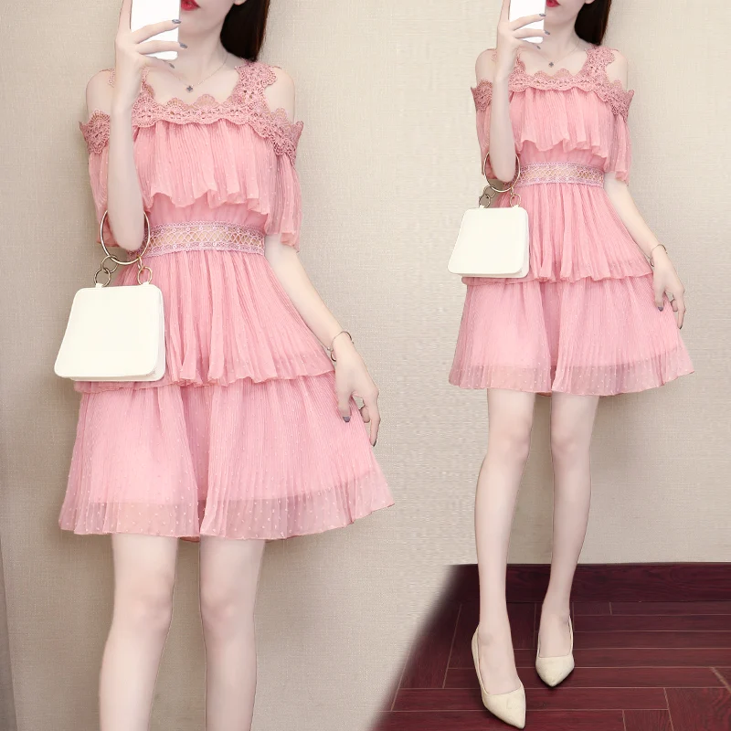 

2018 summer teenage girls . dresses kids clothes 14 years old 165 cm