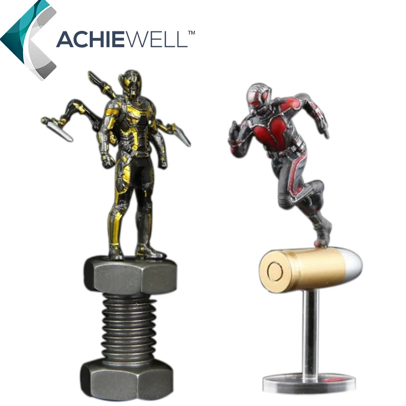 

Sale Marvel Super Hero Ant-Man Ant Man Hank Pym Wasp PVC 6.5cm Action Figure Fan Collection Minifigures Toys For Boys Gift Doll