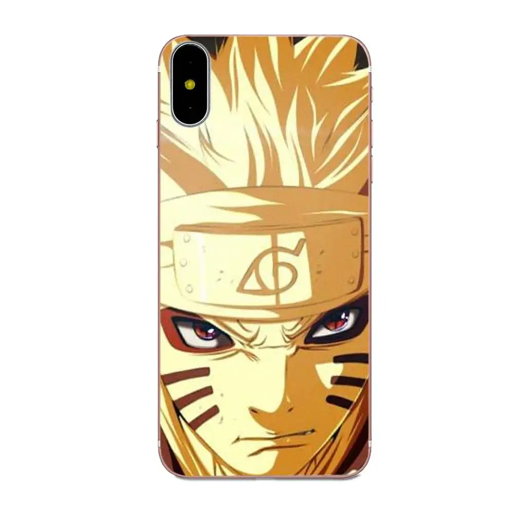 Мягкие чехлы для Apple iPhone X XS Max XR 4 4S 5 5C 5S SE 6 6S 7 8 Plus аниме Uzumaki Naruto|Чехлы-накладки| |