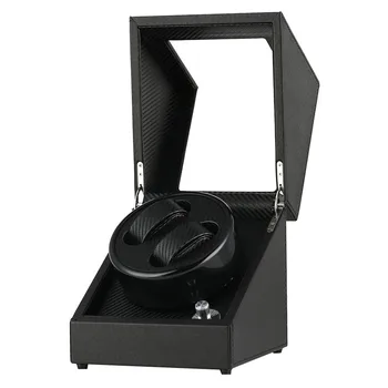 

18*18*20.5 cm Automatic Watch Winder Double Shaker Holders Motor Winding Machine Box with US/UK/AU/EU Plug Adapter