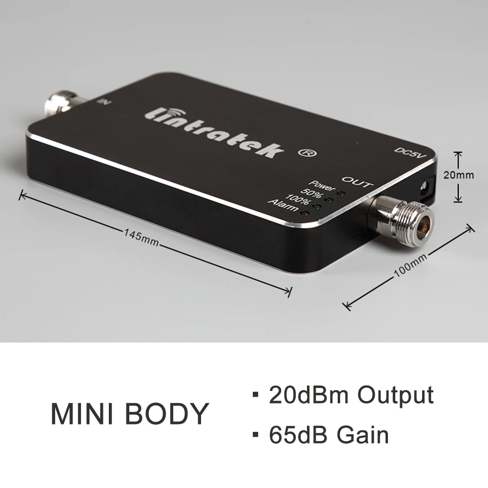 Lintratek GSM 900 МГц усилитель сигнала классическая модель KW20A 20dBm мини повторитель