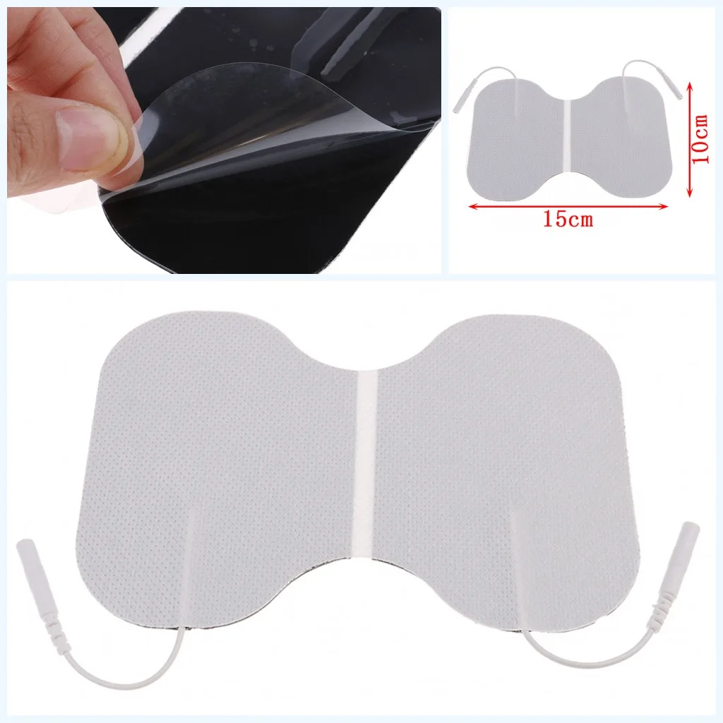 

1PC 11*15cm Waist Replacement Pads TENS Electrode Pads Unit Electrodes Wide USE Self-Adhesive Reusable Electrode Pads Tool