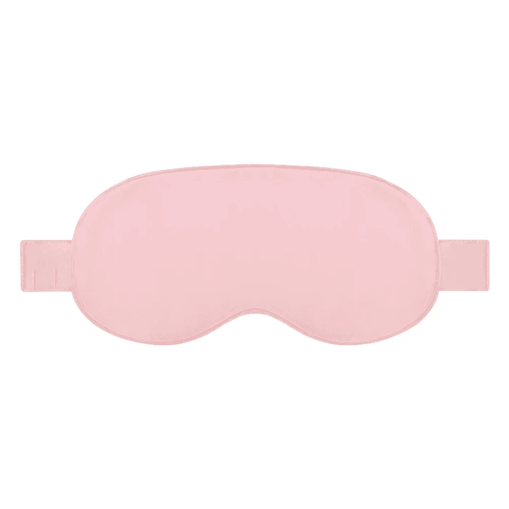Маска для глаз с подогревом сна графеновая Шелковая Маска для век с подогревом 3 уровня интеллектуальный контроль температуры повязка для глаз для отдыха в путешествии маска - Цвет: Pink