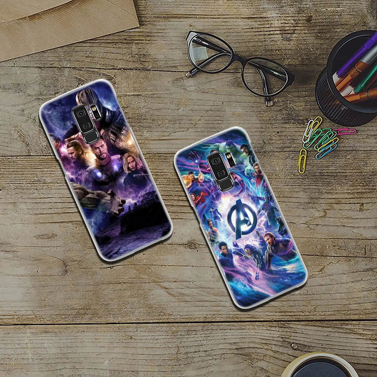 Твердый чехол для телефона Lavaza Avengers Endgame Marvel Captain America Samsung Galaxy S7 S6 Edge S8 S9 + S10 Plus