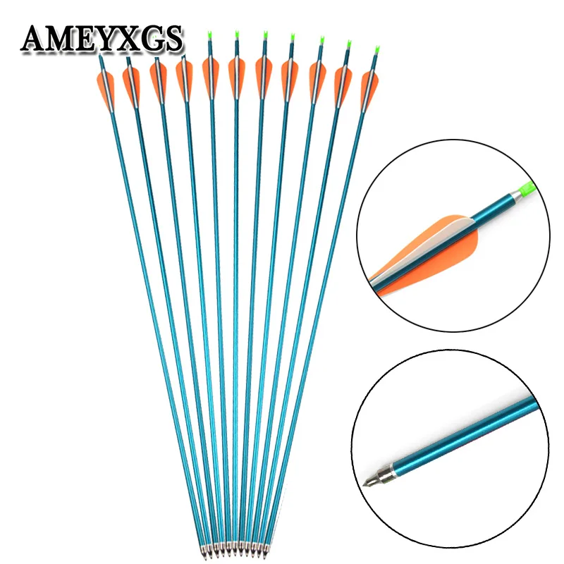 Arco e Flecha Eixo de Alumínio para Acessórios de Tiro ao ar Pces Coluna 500 Alumínio Substituível Arrowhead Aviação Livre 6 - 12 5 de alumínio para acessórios de tiro ao ar livre