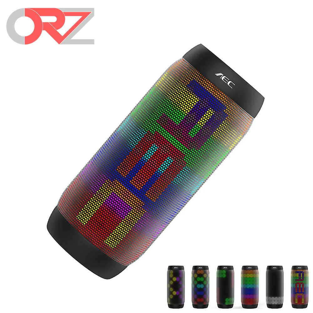 Buy Colorful Waterproof LED light Portable Bluetooth