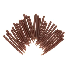 30 шт. 54 мм резиновые противозапутывающие рукава соединяются с рыболовным крюком Карп грубые рыболовные аксессуары рукав