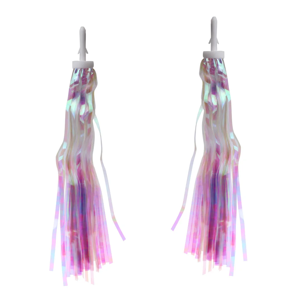 Bike Decorative Streamers Trike Scooter Handlebar Grip Colorful Ribbons Baby Carrier Accessories 5 Color Decorative Streamers
