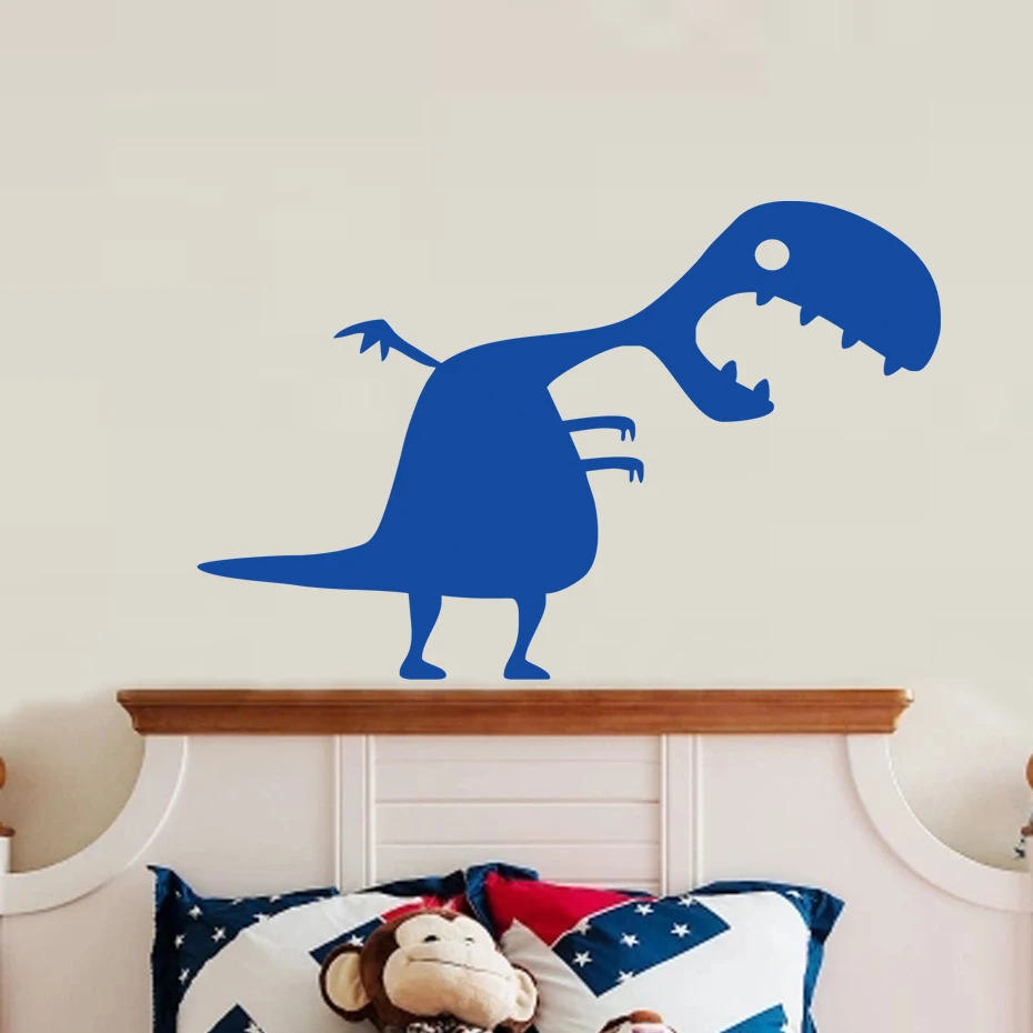 Buy Cut Cartoon Dinosaur Wall Stickers For Kids Room