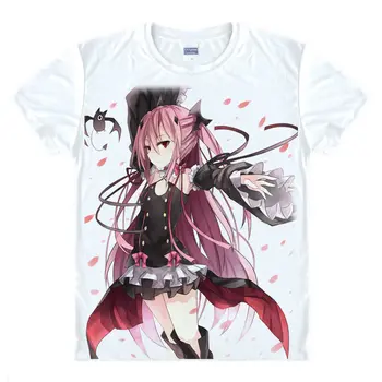 

Owari no Serafu T-Shirt Vampire Reign Shirt man short sleeve t-shirts anime printers shirtS T-Shirts anime show cosplay shirt A