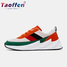 Taoffen мужская повседневная обувь дышащая спортивная обувь для занятий спортом на открытом воздухе спортивные кроссовки для ходьбы Мужские размеры 39-44