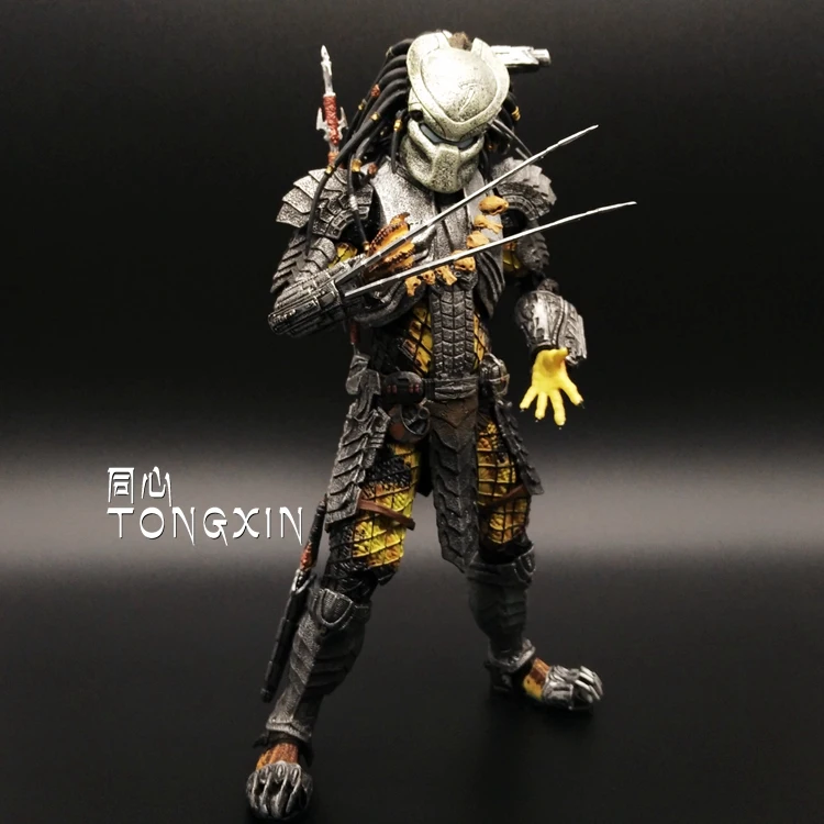 NECA AVP Aliens vs. Predator серия Young Blood/Elder Predator Охотник на змею фигурка игрушки 18 см