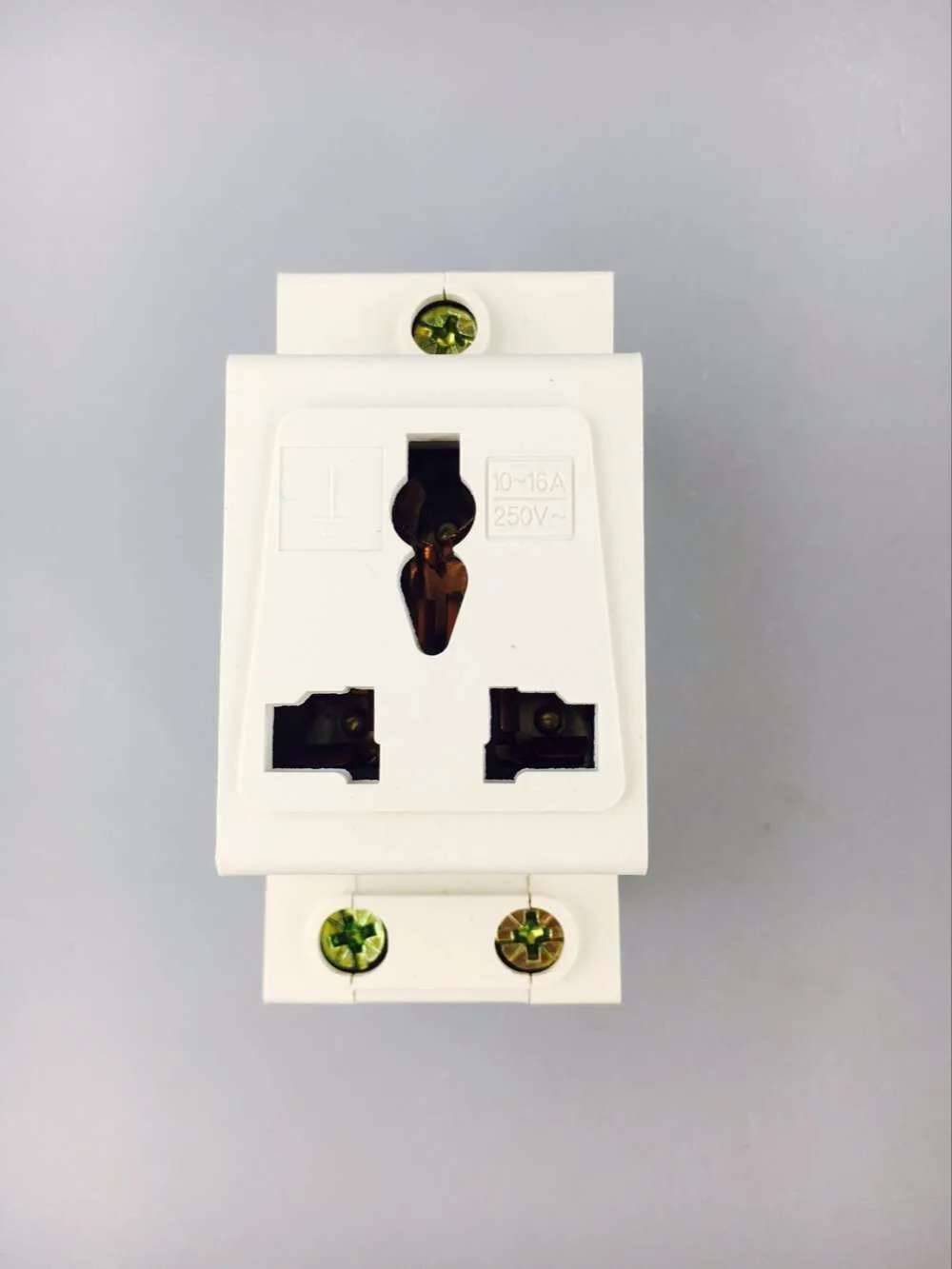 AC30 modular socket multifunctional three insert guide rail type