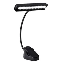 Перезаряжаемая 9LED книга свет клип на Музыкальная лампа со стойкой Портативный Гибкий настольная лампа для чтения 2 яркость с usb-кабелем