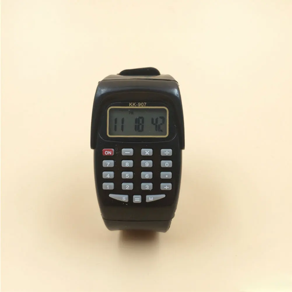 Exam artifact Children Sports Digital Square Wrist Watch Calculator Examination Tool Kids Gift Exam artifact Children Sports Digital Square Wrist Watch Calculator Examination Tool Kids Gift