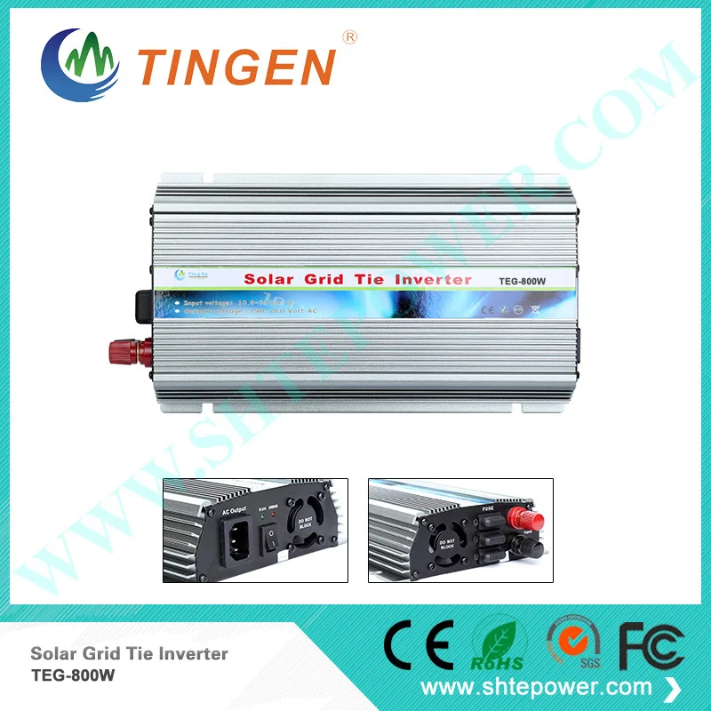 

800W inverter,Grid tie solar power system 800watts,DC 12V 24V input to AC output Solar Grid Tie inverter