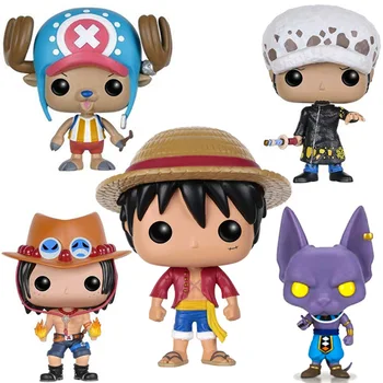 

One Piece Luffy Portgas Chopper Dragon Ball Z Figures Toys Beerus Doll Action Figure Toy Collections Figura Figurines