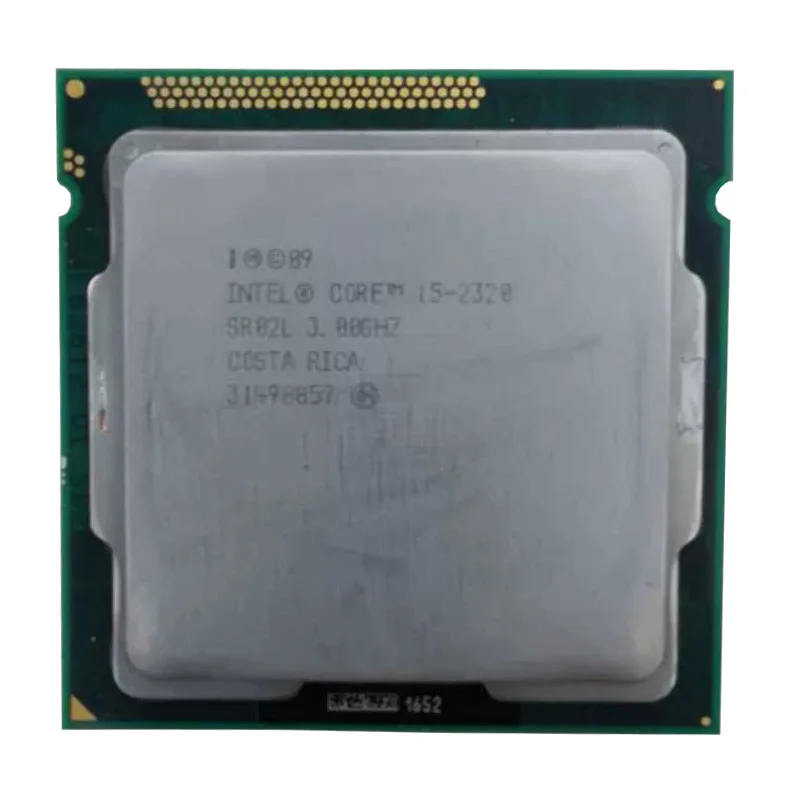 Intel core i5 2320/core2 i5 2320 CPU 3,3 GHz/6 MB L3 Cache/Quad Core ...