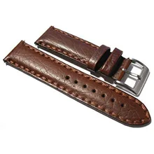 Ремешок для часов для Отдыха Прочный Модный 20 мм Кроко зерна Стиль из искусственной кожи ремешок для часов