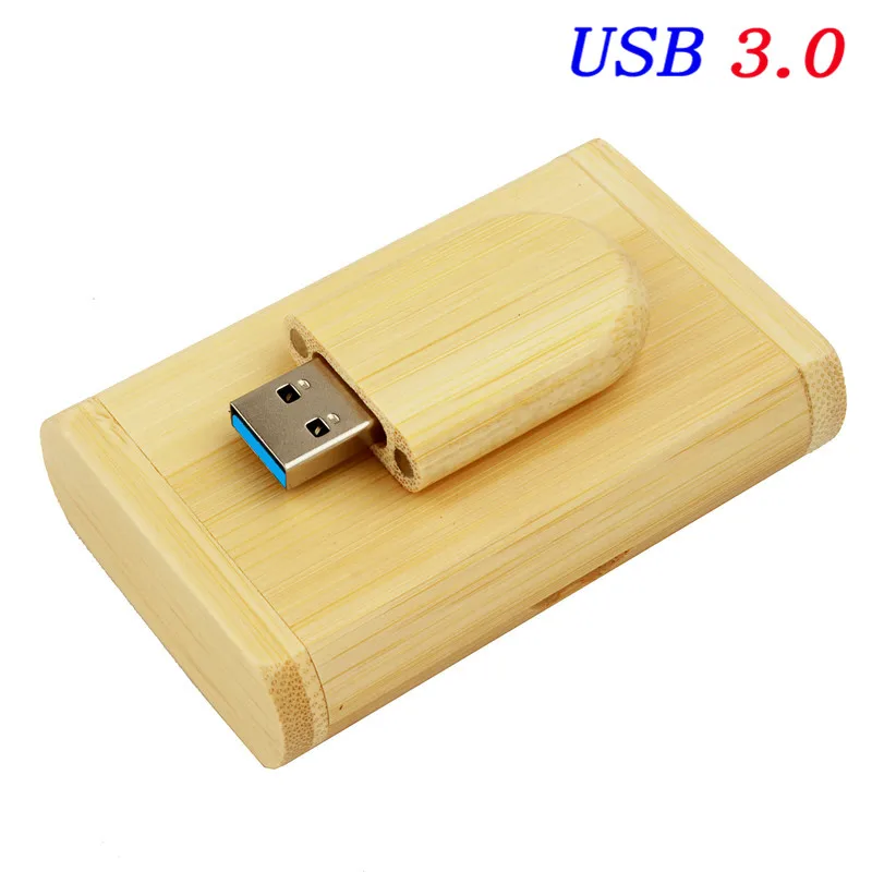 JASTER USB 3,0 индивидуальный Логотип Деревянный персональный флэш-накопитель с логотипом 16 ГБ 32 ГБ 64 ГБ usb флеш-накопитель U диск карта памяти свадебный подарок - Цвет: bamboo