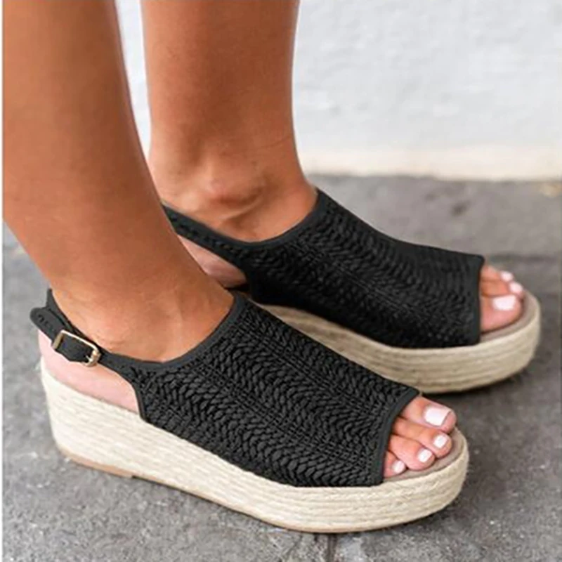 Summer Sandals Fashion Women Shoes Flock Platform Sandals Chunky Sandals Peep Toe Casual Women Sandals Ladies Sandalia Feminina Summer Sandals Fashion Women Shoes Flock Platform Sandals Chunky Sandals Peep Toe Casual Women Sandals Ladies Sandalia Feminina