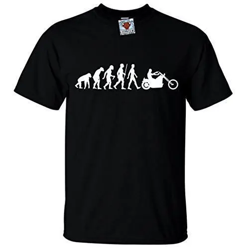 buy Men #039;s Chopper Evolution T Shirt Motorbike Riding Bike Ride Lover Cool Casual pride t shirt men Unisex New Fashion tshirt free