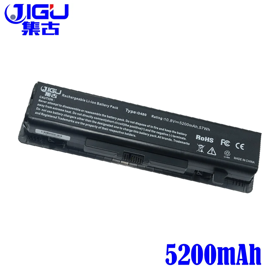 JIGU New 6 Cells Laptop Battery FOR LENOVO G580 Z380 Z380AM Y480 G480 V480 Y580 G580AM L11S6Y01 L11L6Y01