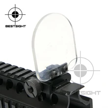 Protecteur de lentilles de fusils Airsoft de chasse, protection de lentilles de vue à points rouges et verts pour 551 552 553 556 557 558