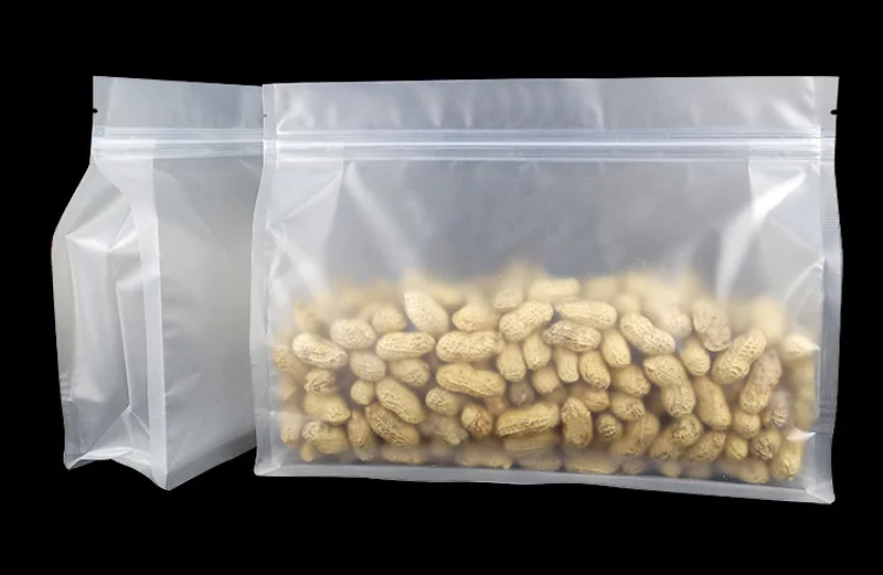 100/500 шт Dura с внутриканальными наушниками матовый ziplock мешки пластиковый мешок с застежкой-молнией, матовые прозрачные упаковочные сумки