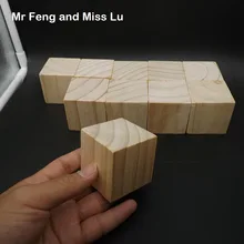 10 шт. 5 см Деревянный кубик игровой гаджет логический тизер Common Sense Развивающие игрушки для детей