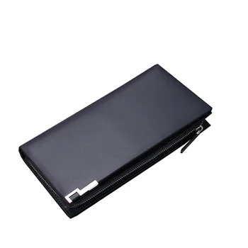 

Mens long wallet bulk business casual men leather purse tide male clutch bag multi-card holder wallet fashion mobile phone bag