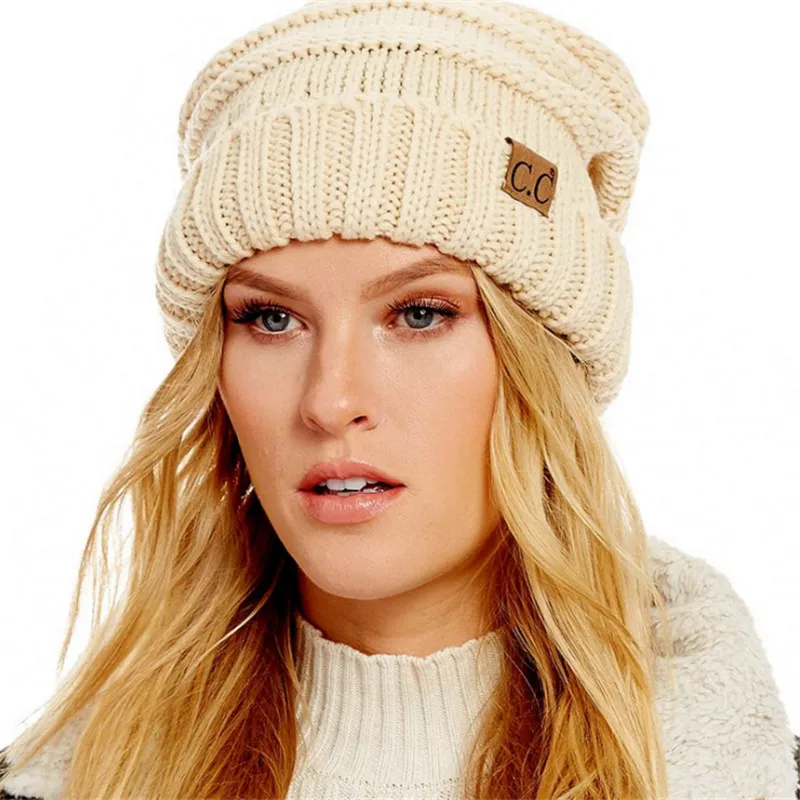 Зимняя Брендовая женская шапка с помпонами, зимняя женская шапка, шапка для девочек, вязаные шапочки, шапка, Толстая Женская шапка, шапочки