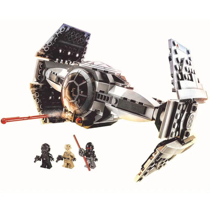 

354pcs Bela 10373 Star Wars The Force Awakens TIE Advanced Prototype Building Blocks Toys Gifts Minifigures Compatible 75082