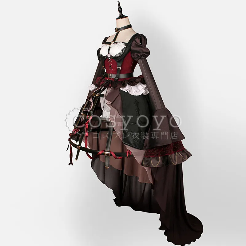 [Сток] новая игра SINoALICE фигура Святого монаха маленький красный Ridinghood Униформа Хэллоуин Косплей Костюм для женщин готическое платье лолиты