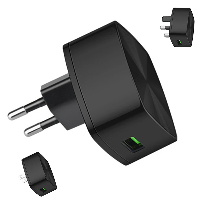

ICV USB Wall Charger Quick Charge 3.0 Fast Charger QC3.0 QC2.0 18W Portable Wall USB Power Adapter Charging for Phone Chargers